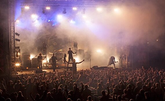 God stemning på konsert